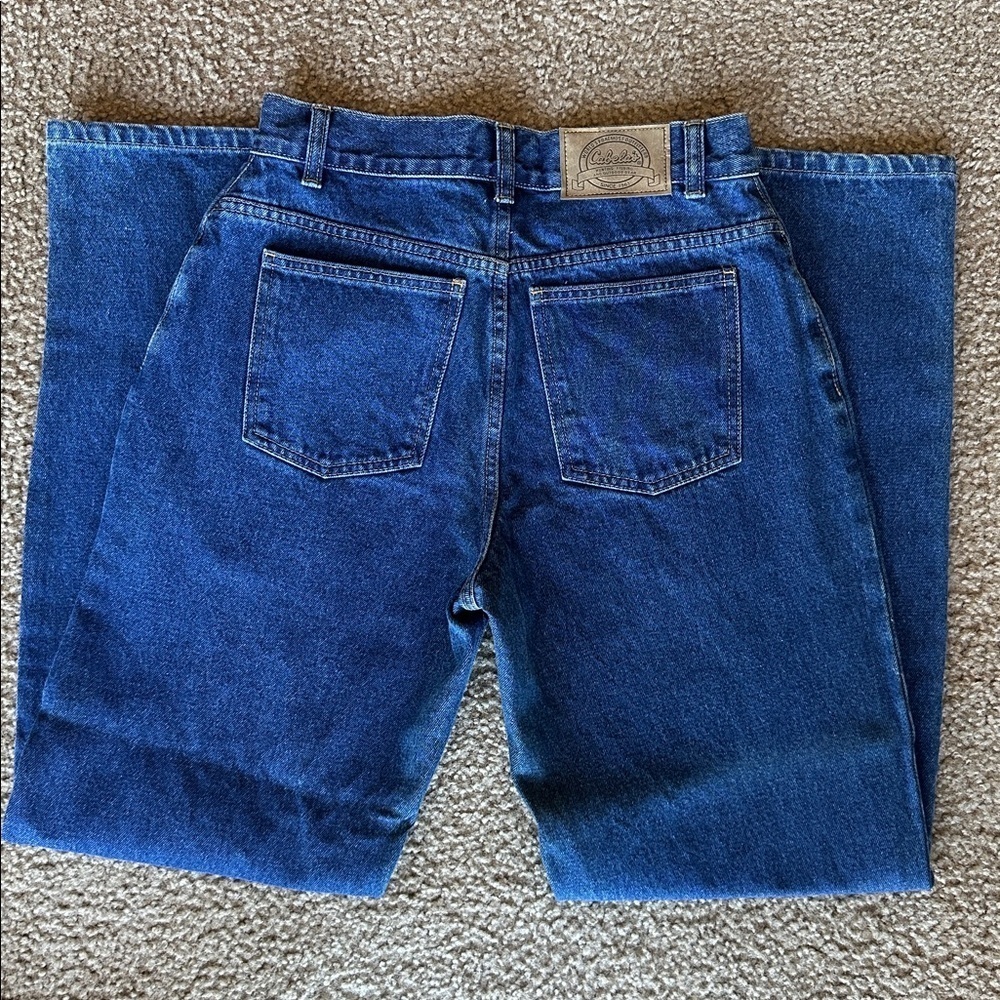 Cabela's Women's High Rise Jeans - Blue - Picture 3 of 5